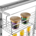 Cabinet Accessories Stainless Steel Pull Out Storage Baskets